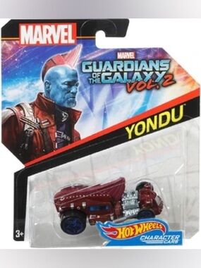 Hot Wheels Marvel Guardians of the Galaxy Vol. 2 Yondu Character Car NIP